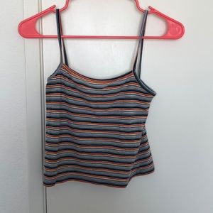 striped brandy top